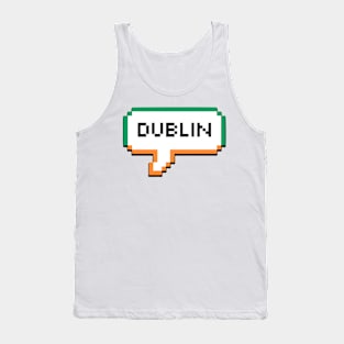 Dublin Ireland Bubble Tank Top